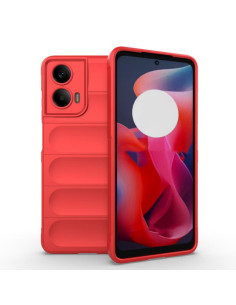 Cover Moto G24 4G TPU Blu Chiaro Rosso
