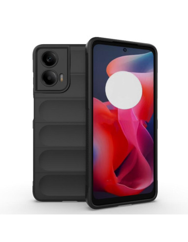 Cover Moto G24 4G TPU Blu Chiaro Nero | Melacompro