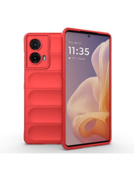 Cover Moto G85 TPU Viola Ciliegia Rosso | Melacompro