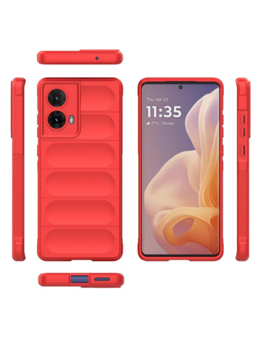 Cover Moto G85 TPU Viola Ciliegia Rosso | Melacompro