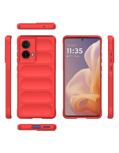 Cover Moto G85 TPU Viola Ciliegia Rosso | Melacompro