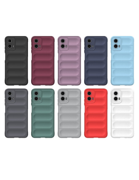 Cover Moto G34 TPU Multicolore Nero Rosso | Melacompro