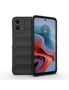 Cover Moto G34 TPU Ibrido Multicolore Nero