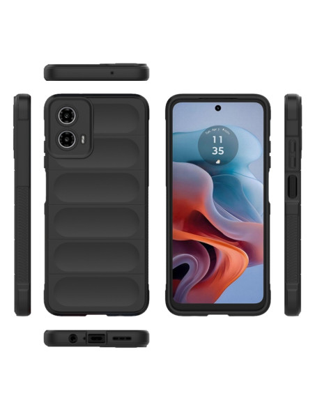 Cover Moto G34 TPU Multicolore Nero | Melacompro