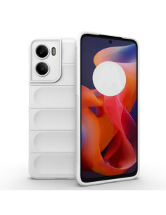 Cover Moto G05 TPU Ibrido Multicolore Bianco