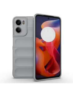 Cover Moto G05 TPU Ibrido Multicolore Grigio