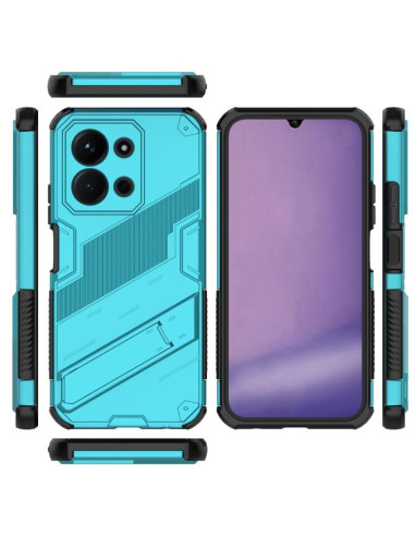 Cover Redmi 15C Punk Armor PC + TPU Blu | Melacompro