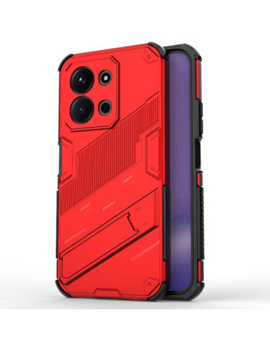 Cover Redmi 15C Punk Armor PC + TPU Rosso | Melacompro