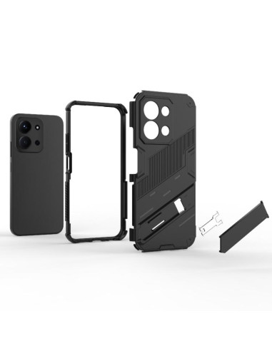 Cover Redmi 15C Punk Armor PC + TPU Rosso | Melacompro