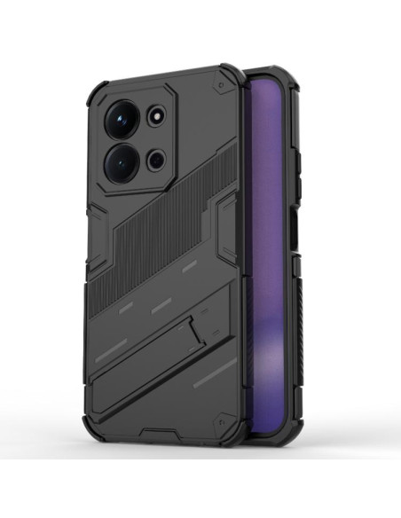 Cover Redmi 15C Punk Armor PC + TPU Nero | Melacompro