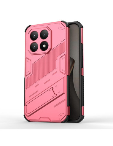 Cover Xiaomi 15T 5G PC TPU Grigia Light Rosso | Melacompro