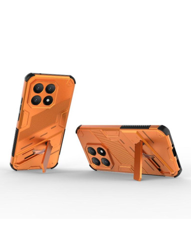 Cover Xiaomi 15T 5G PC TPU Grigia Arancione | Melacompro