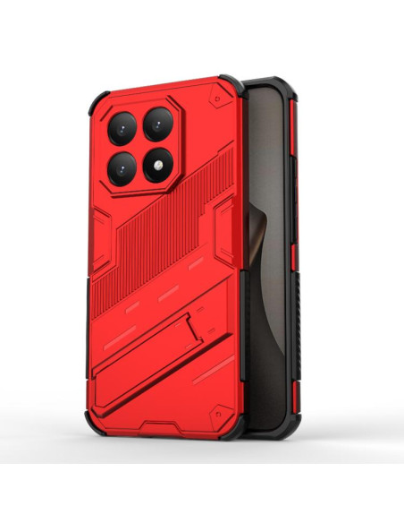 Cover Xiaomi 15T 5G PC TPU Grigia Rosso | Melacompro