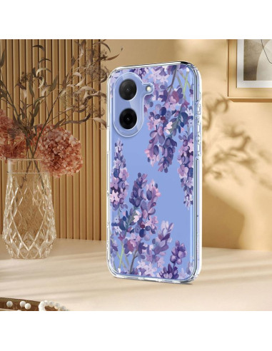 Cover Redmi A5 4G TPU Floreale Viola | Melacompro