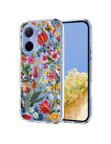 Cover Redmi A5 4G TPU Floreale Viola | Melacompro