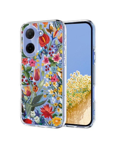 Cover Redmi A5 4G TPU Floreale Viola | Melacompro
