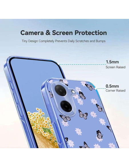 Cover Redmi A5 TPU Farfalla | Melacompro
