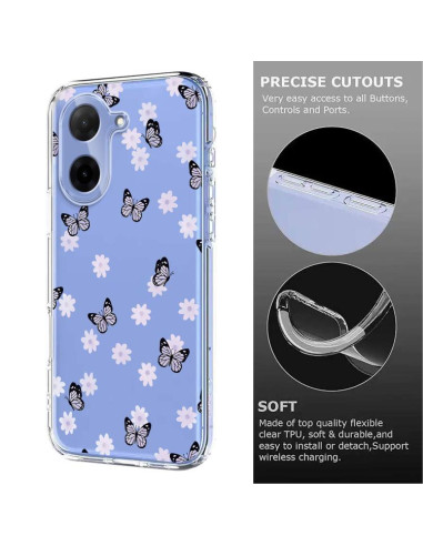 Cover Redmi A5 TPU Farfalla | Melacompro