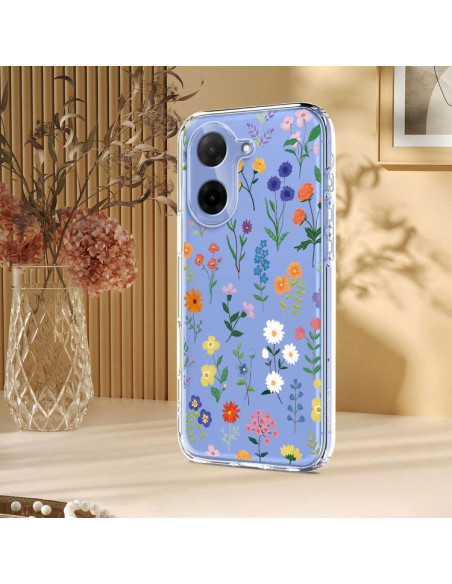 Cover Redmi A5 4G TPU Floreale Viola | Melacompro