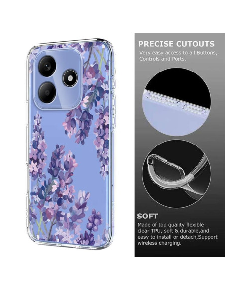 Cover Redmi Note 14 5G Leopardato TPU | Melacompro