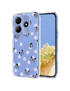 Cover Redmi Note 14 4G TPU Farfalla e Fiori