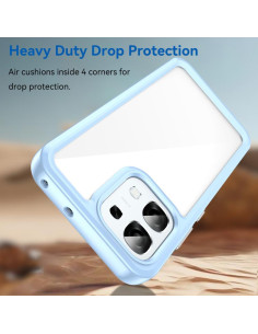 Cover Oppo A6 5G Acrilico TPU Colorful | Melacompro 2