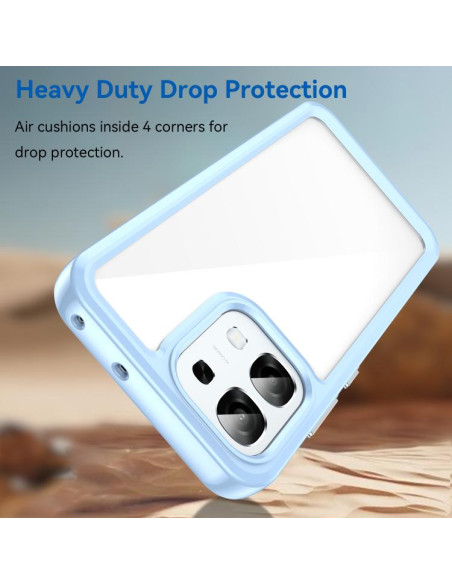 Cover Oppo A6 5G Acrilico TPU Colorful | Melacompro