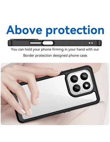 Cover Honor 400 TPU Flanella Nero Colorful | Melacompro