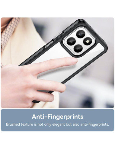 Cover Honor 400 TPU Flanella Nero Colorful | Melacompro