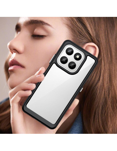 Cover Honor 400 TPU Flanella Nero Colorful | Melacompro