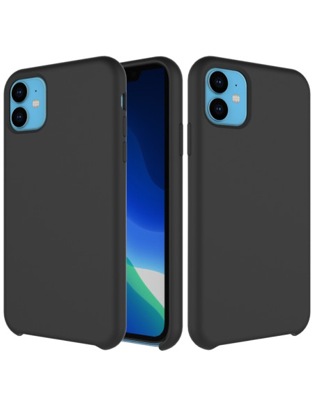 Cover iPhone 11 Silicone Antiurto Nero | Melacompro
