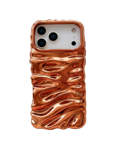 Cover iPhone 17 Pro Epoxy Acrylic TPU Arancione | Melacompro