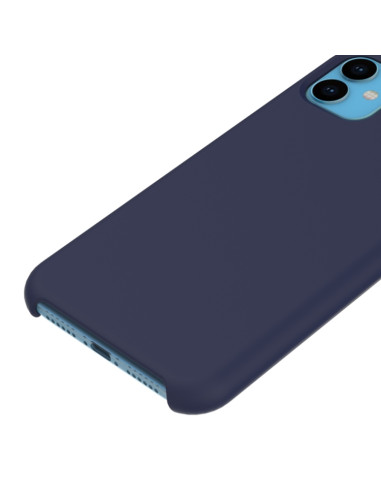 Cover iPhone 11 Silicone Antiurto Nero Rosa | Melacompro