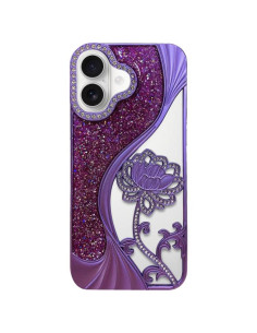 Cover iPhone 17 Pro Max TPU Glitterato Rosa