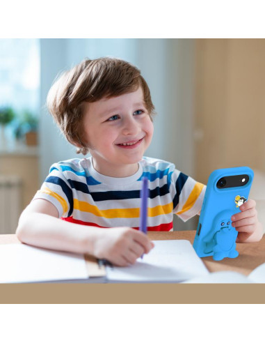 Cover iPhone Air EVA Pinguino Bambino Blu | Melacompro