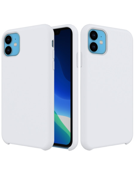 Cover iPhone 11 Silicone Bianca Antiurto Bianco | Melacompro