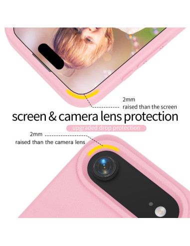 Cover iPhone Air EVA Pinguino Bambino Rosa | Melacompro