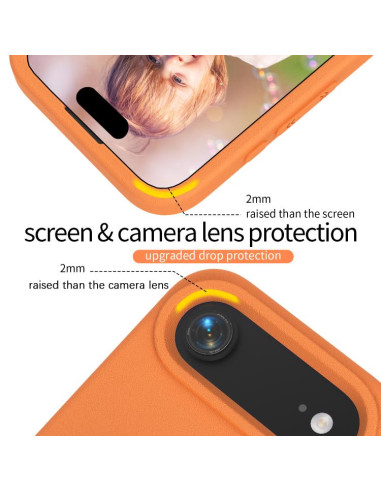 Cover iPhone Air EVA Pinguino Bambino Arancione | Melacompro