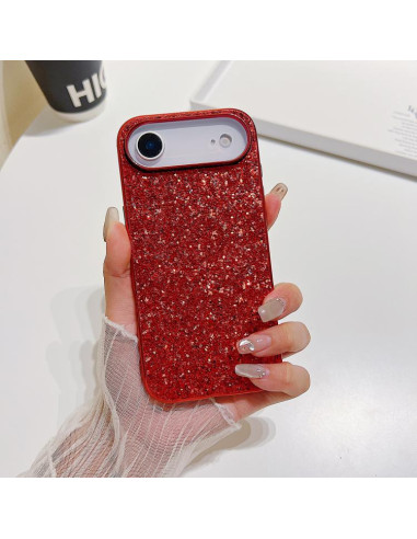 Cover iPhone Air TPU Glitterato Argento | Melacompro
