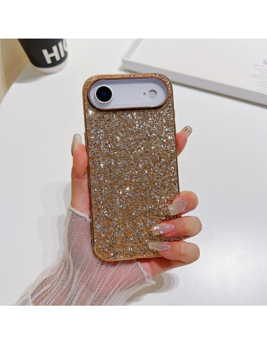 Cover iPhone Air TPU Glitterato Argento | Melacompro