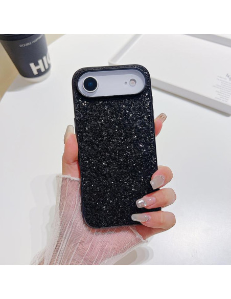 Cover iPhone Air TPU Glitterato Argento | Melacompro