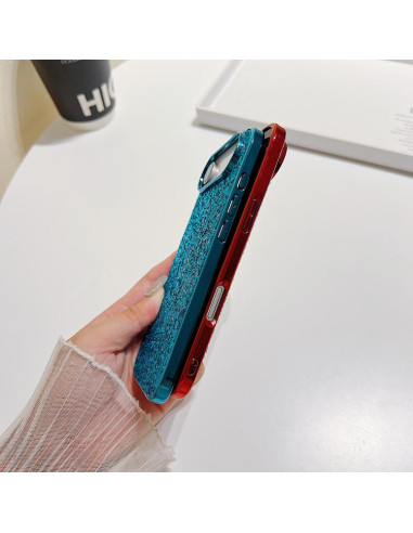 Cover iPhone Air TPU Glitterato Argento | Melacompro