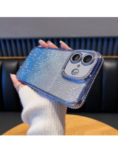 Cover iPhone 17 Pro Max TPU Glitterato Rosa