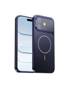 Cover iPhone 17 Pro Max MagSafe Nero Blu