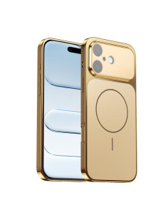 Cover iPhone 17 Pro Max MagSafe Nero Oro