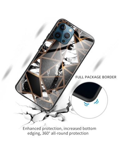 Cover iPhone 11 TPU Nero Trama Litchi | Melacompro