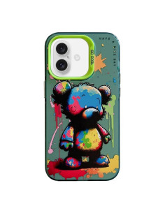 Cover iPhone Air PC + TPU Pittura a Olio Panda Colorful