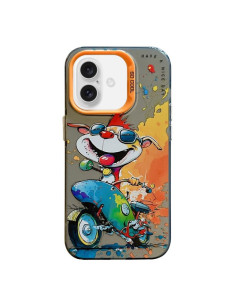 Cover iPhone Air PC + TPU Pittura a Olio Panda