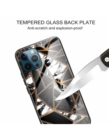 Cover iPhone 11 TPU Nero Trama Litchi | Melacompro