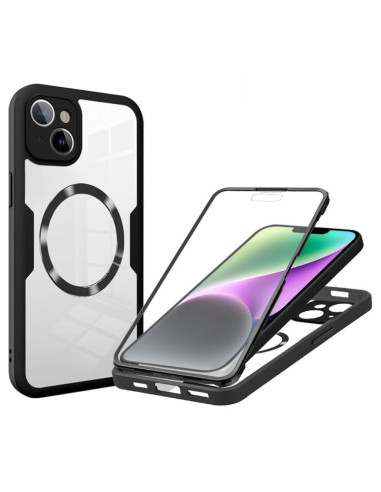 Cover iPhone 14 PC Nero Texture | Melacompro